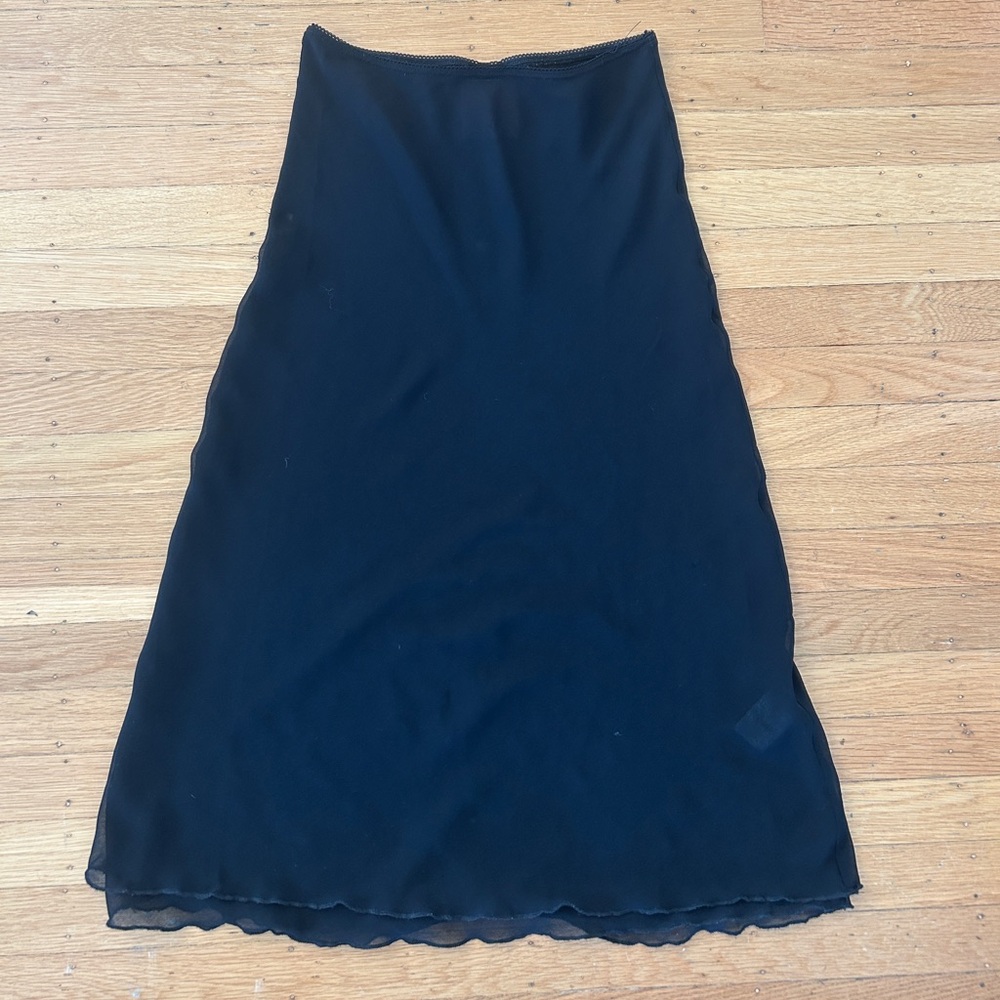 UNIF Black XO Maxi Skirt